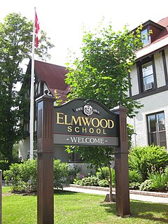<span class="mw-page-title-main">Elmwood School (Ottawa)</span> School in Ottawa, Ontario, Canada