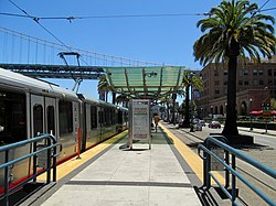 The Embarcadero and Folsom station