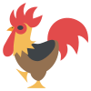 Emoji représentant un coq