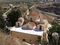 West side of the church