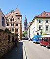 Erbischöflichen Ordinariat von der Münsterbauhütte aus