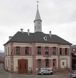 The town hall in Eschbach-au-Val