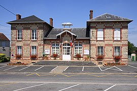 The town hall in Saint-Siméon