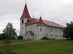 Fällfors' kirke i september 2008