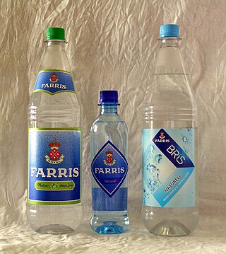 <span class="mw-page-title-main">Farris (mineral water)</span> Norwegian brand of mineral water