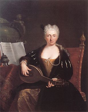 Retrato de Faustina Bordoni, c.  1730