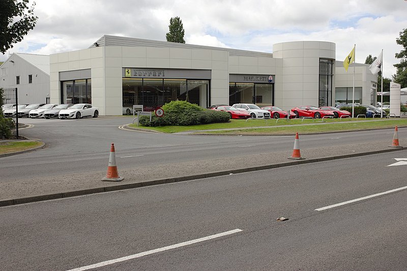 File:Ferrari and Maserati Dealership, Leeds Ring Road (geograph 5061742).jpg