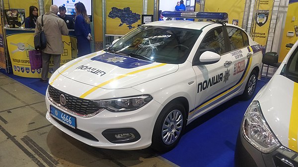 Image: Fiat Tipo Security Police Ukraine