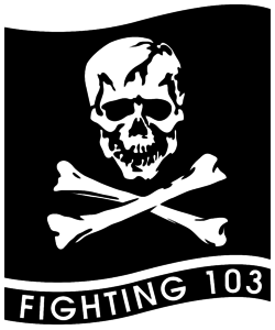 Insigne de l'Escadron de chasse 103 (US Navy) 1995.png