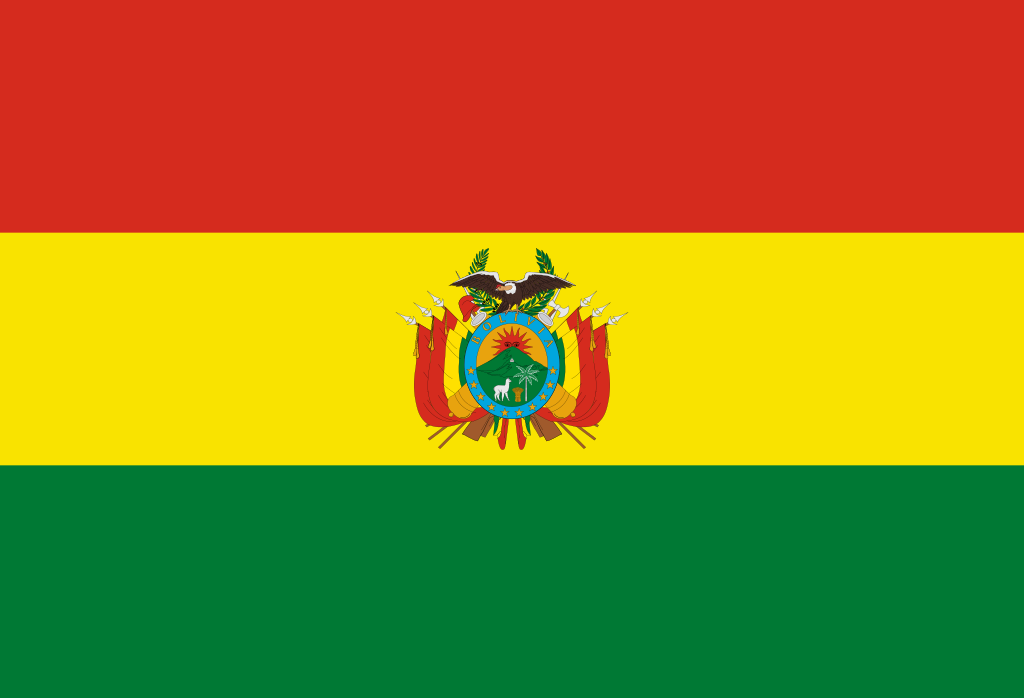 National flag of Bolivia