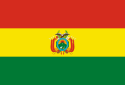 Staatsflagge von Bolivien