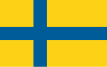 Inoffizielle Flagge Östergötlands (Östergötlands flagga)