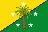 Flag of San Alberto (Cesar).svg