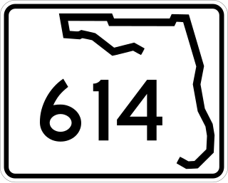 <span class="mw-page-title-main">Florida State Road 614</span> Highway in Florida