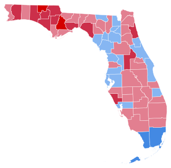 Florida Presidential Election Results 1964.svg