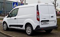 Ford Transit Connect 1.6 TDCi (II) - Heckansicht, 3. April 2015, Dusseldorf.jpg