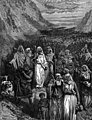 The Israelites in the wilderness