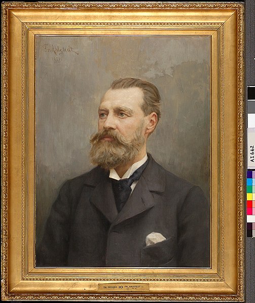 File:Fredrik Ahlstedt - Portrait of Architect Theodor Decker - A I 662 - Finnish National Gallery.jpg