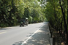 G320 Highway in Mangshi