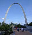 * Nomination The Gateway Arch in St. Louis, Missouri --Lewis Hulbert 09:52, 6 July 2016 (UTC) * Promotion Few pixels, but for me good quality.--Famberhorst 15:55, 6 July 2016 (UTC)