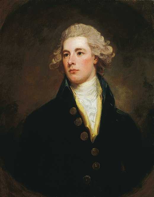William Pitt in 1783, by George Romney