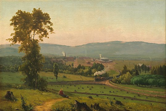 George Inness, The Lackawanna Valley, 1855