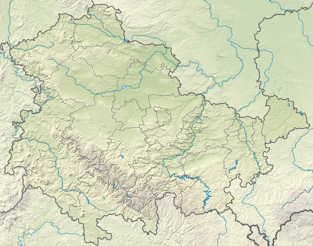 File:Germany Thuringia rel location map.svg