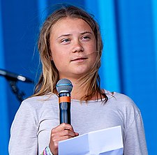 Greta Thunbergová v roce 2022