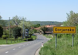 ulaz u Gorjansko