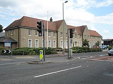 Gosport War Memorial Hospital - даңғылдың жоғарғы жағынан көрініп тұр - geograph.org.uk - 1426198.jpg