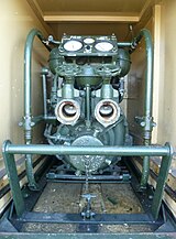 Green Goddess Coventry Climax Godiva fire pump Green Goddess pump.JPG