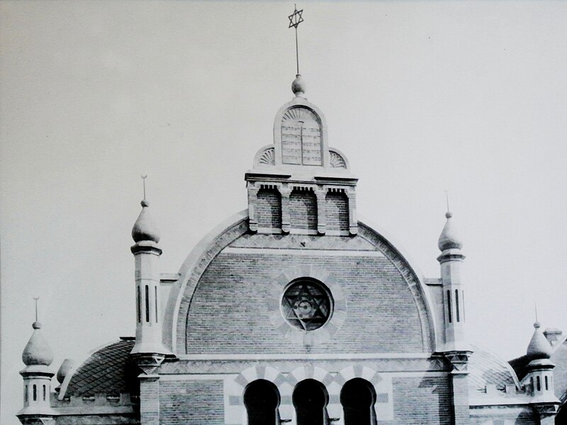 File:Grote Synagoge van Deventer, originele façade.JPG