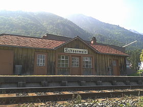 Immagine illustrativa dell'articolo della stazione di Schaanwald
