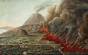 December 1760- January 1761 eruption by Pietro Fabri