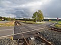 * Nomination Level crossing at Harsdorf health train station, Bayreuth. --Ermell 07:30, 15 October 2020 (UTC) * Promotion  Support Good quality. --George Chernilevsky 09:46, 15 October 2020 (UTC)