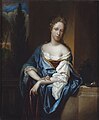 Hedvig Erzsébet, pfalzi grófné és lengyel hercegnő portréja
