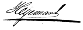 signature de Herman Heijermans