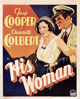 <i>His Woman</i> 1931 film