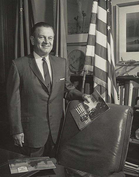 File:Howard Cannon posing in his office- photographic print.jpg