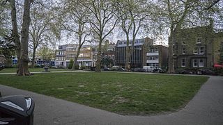 Hoxton district in the East End of London, England