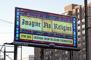 Freedom From Religion Foundation got this sign...