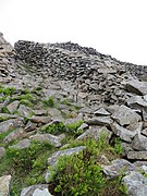 Inside the Celtic Iron Age hillfort of Tre'r Ceiri, Gwynedd Wales, with 150 houses; finest in N Europe 103.jpg
