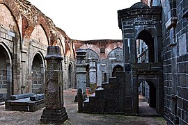 Intérieur d'une mosquée impériale d'ère de Sultanat