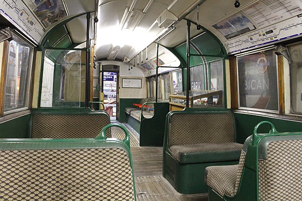 Interior of 1959 Driving Motor No.1030, as used in the film.