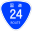 Japanese National Route Sign 0024.svg