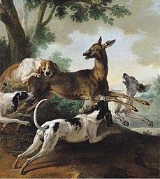 La chasse au chevreuil Jean-Baptiste Oudry 1725