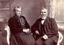 1880s image of Jean Thomas Corbet and wife taken by Grut photographers, Guernsey Channel Island JeanThomasCorbet1880's.jpg