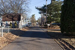 Jeffersonian Lane, Mehlville, Missouri, February 2019