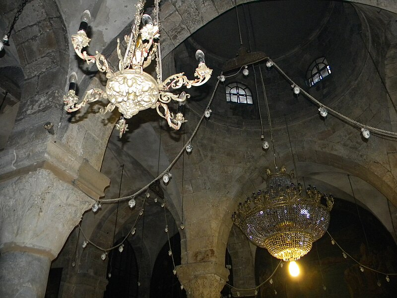 File:Jerusalem, Armenian Orthodox St. Helena's Chapel inside the Church of the Holy Sepulchre; ID is 1-3000-211.jpg