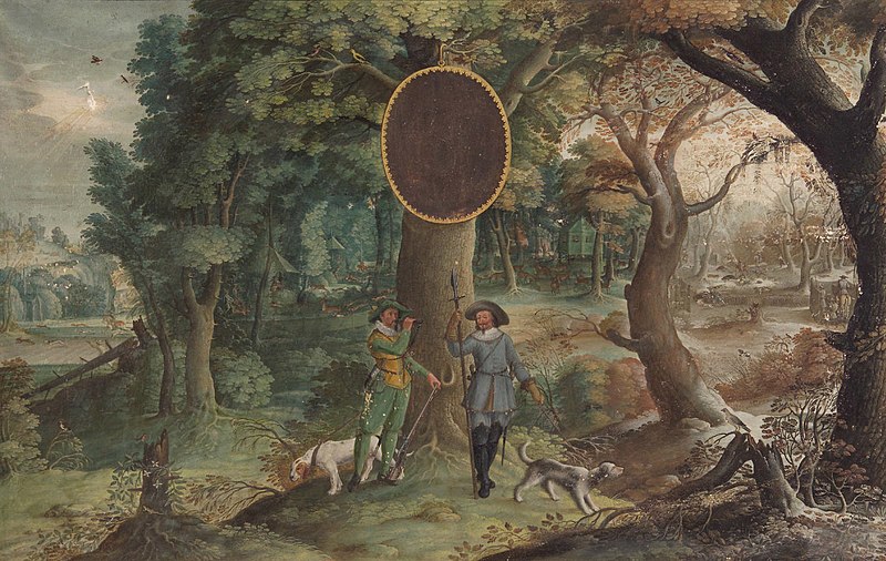 File:Johann Jakob Besserer - Jahreszeiten mit Jagddarstellungen, Herbst (Jäger mit Hasen- und Hirschjagd) und Winter (Jäger mit Saujagd) - GG 2637 - Kunsthistorisches Museum.jpg